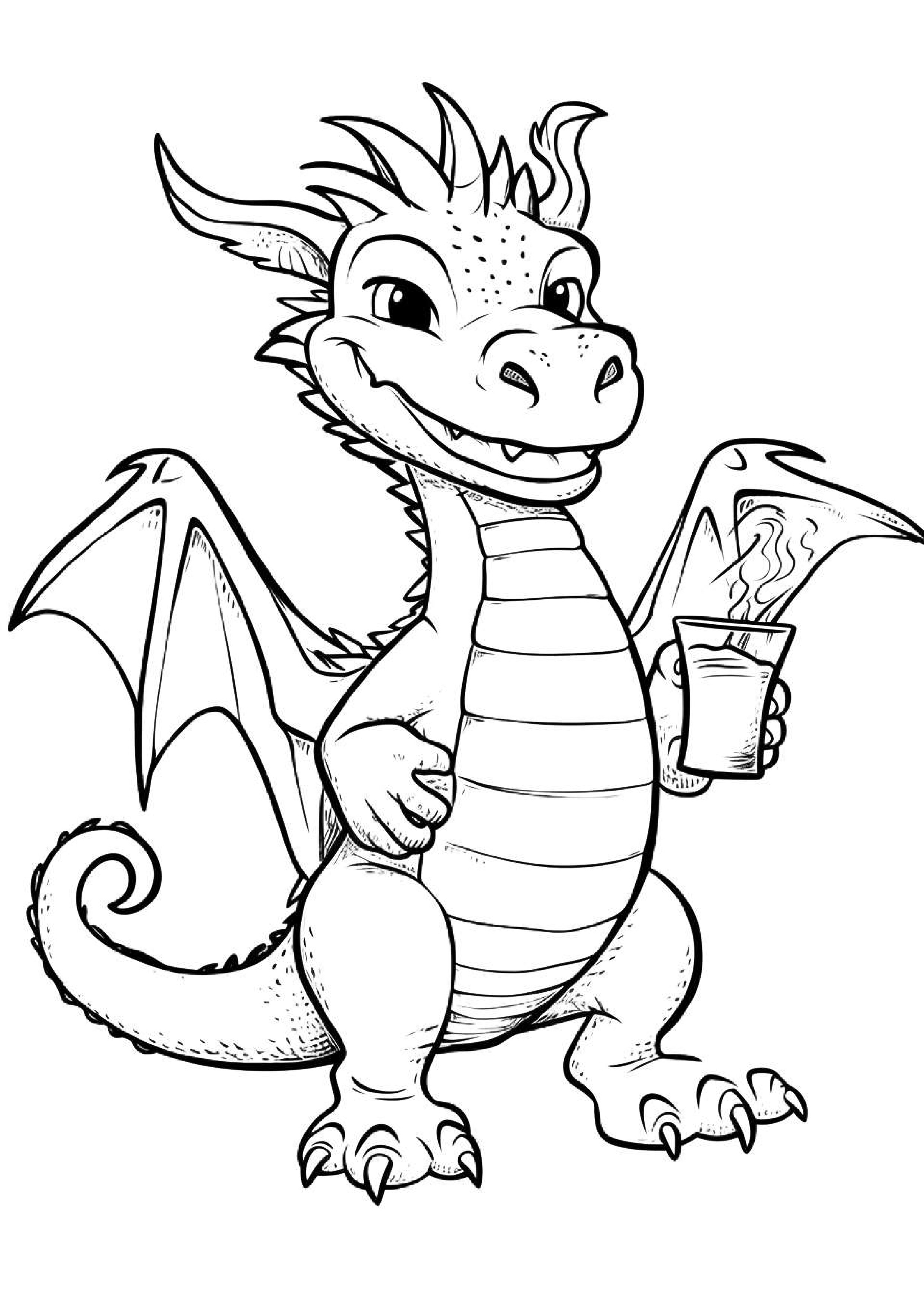 coloriage-dragon