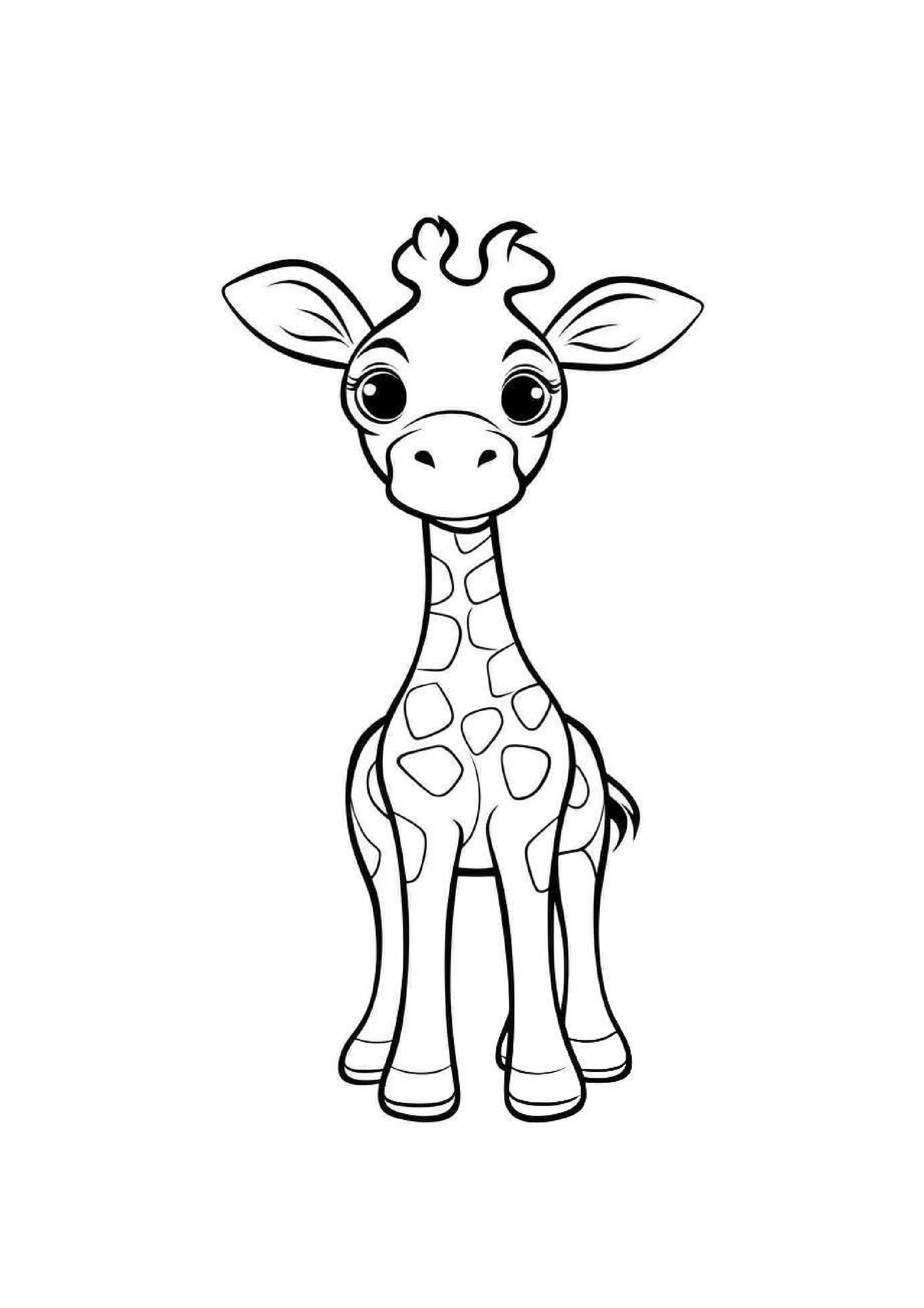 coloriage-girafe