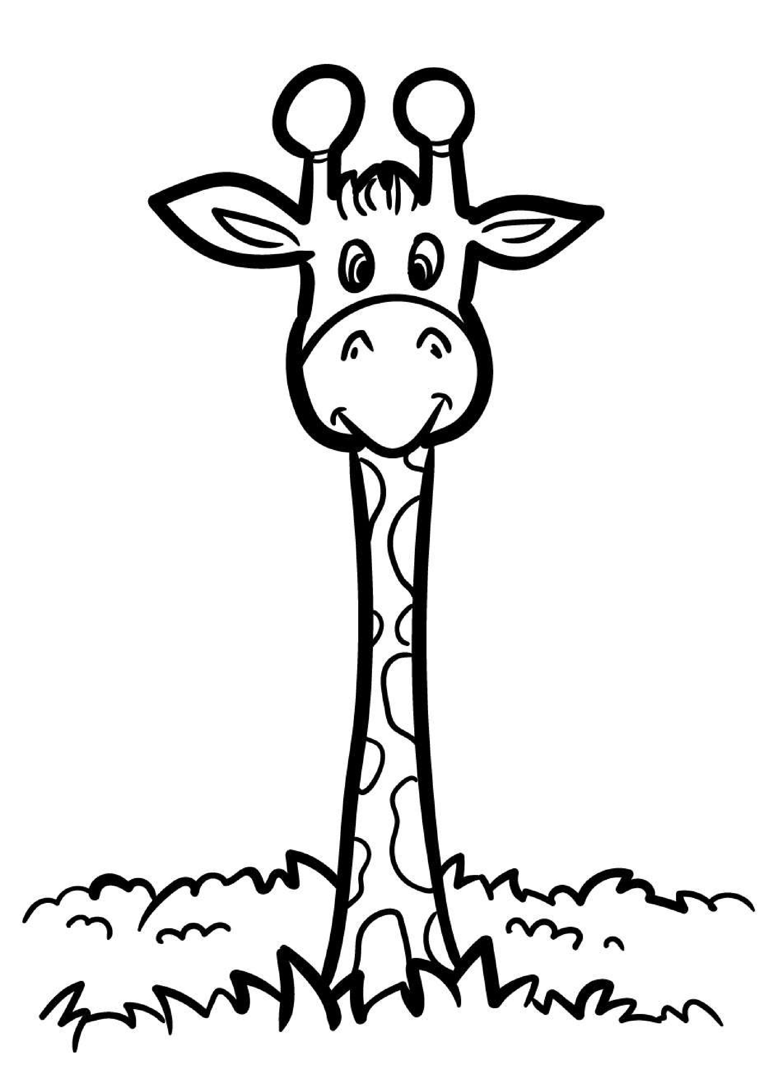 coloriage-girafe