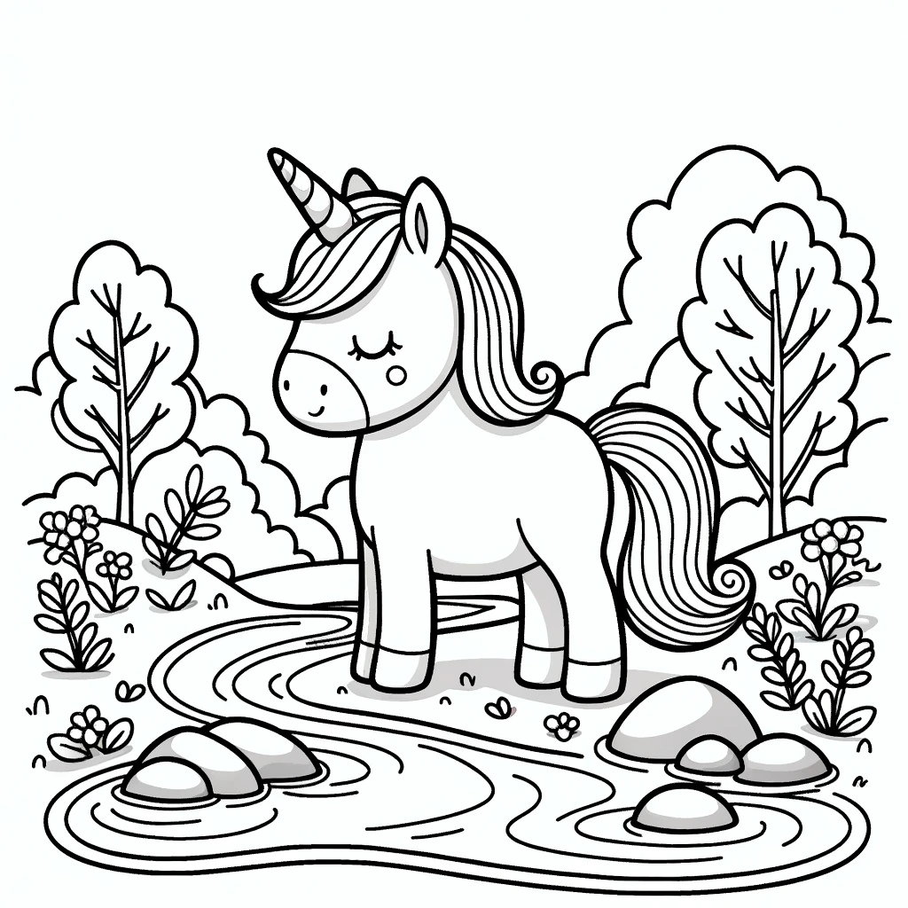 coloriage-licorne1