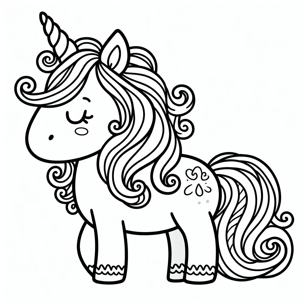 coloriage-licorne