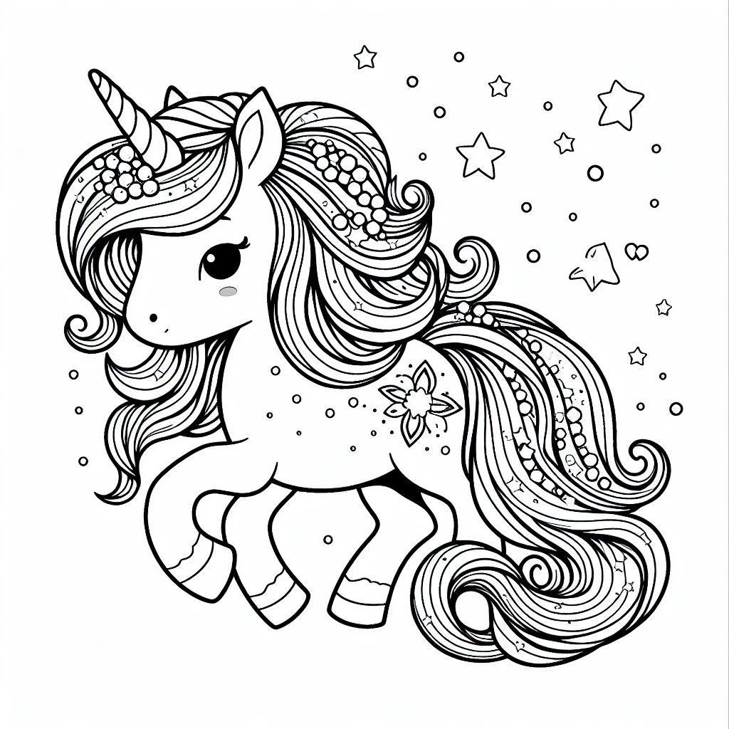 coloriage-licorne