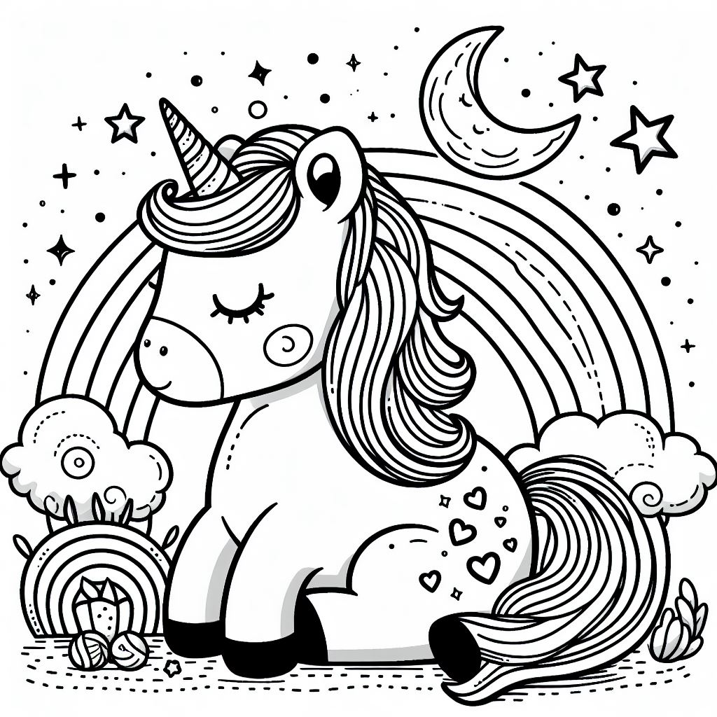 coloriage-licorne