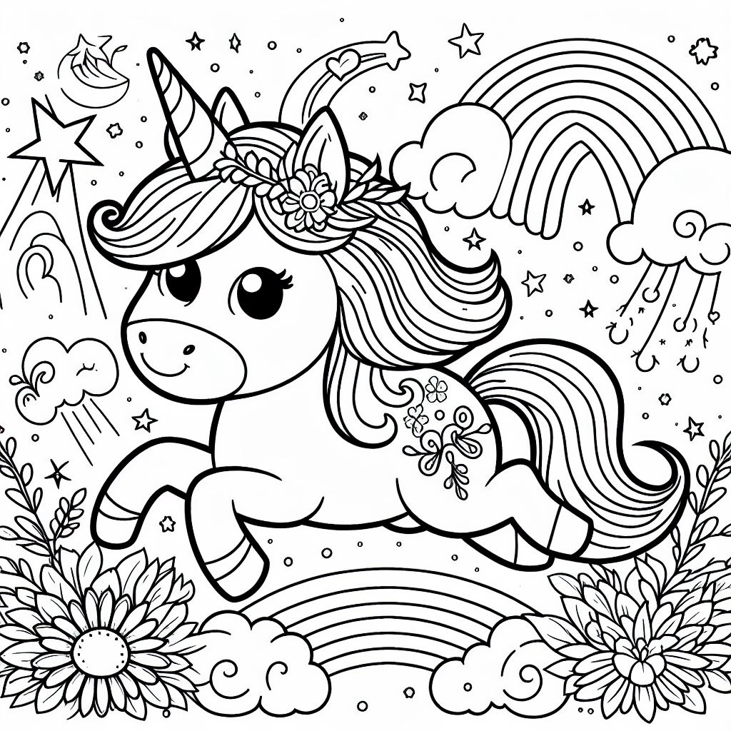 coloriage-licorne