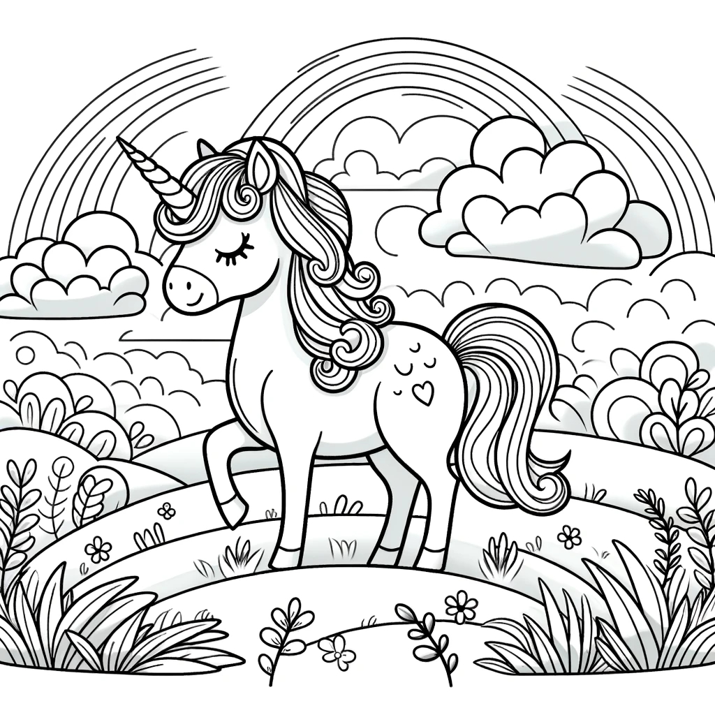 coloriage-licorne