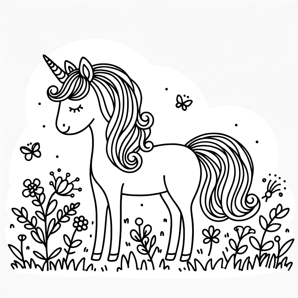 coloriage-licorne