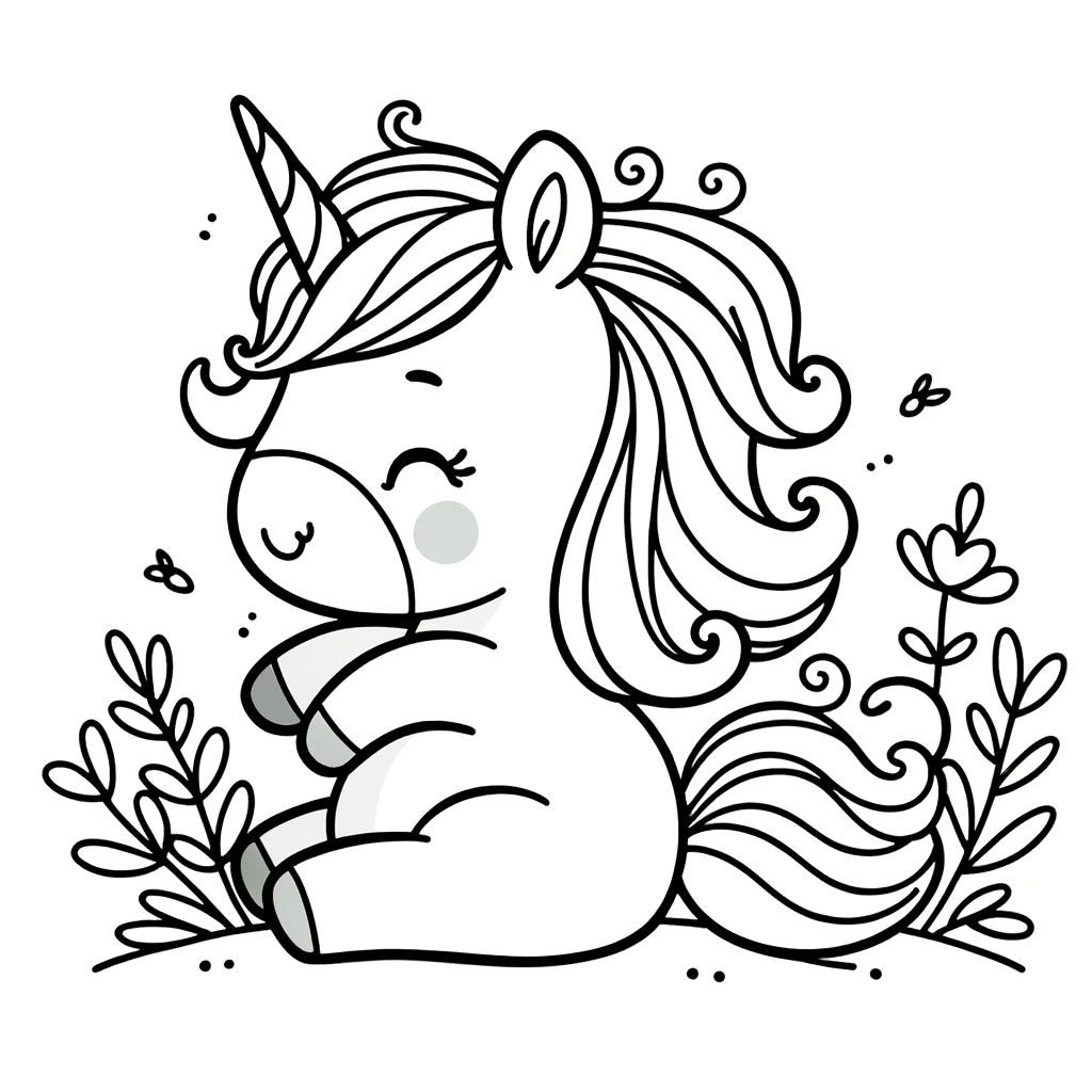 coloriage-licorne