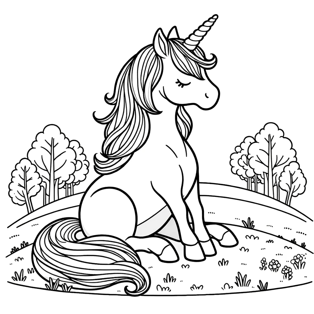 coloriage-licorne