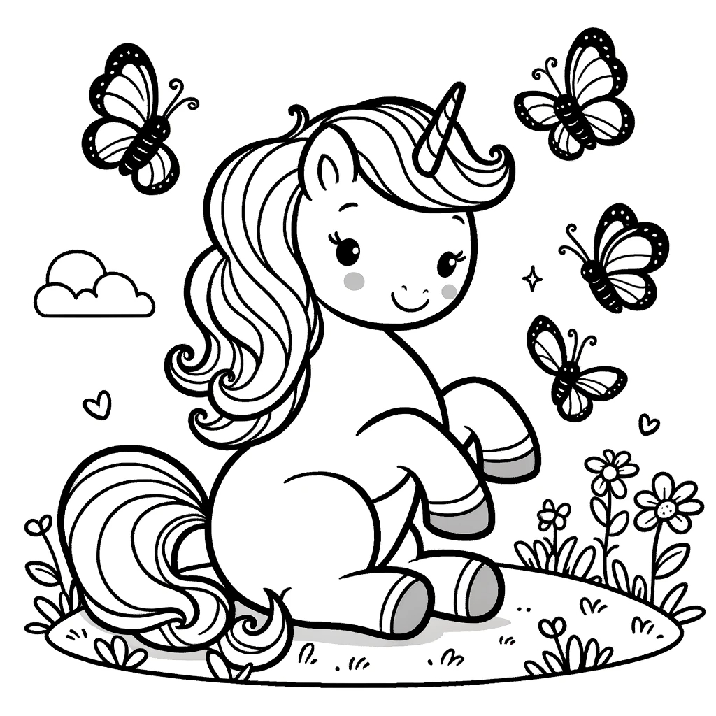 coloriage-licorne