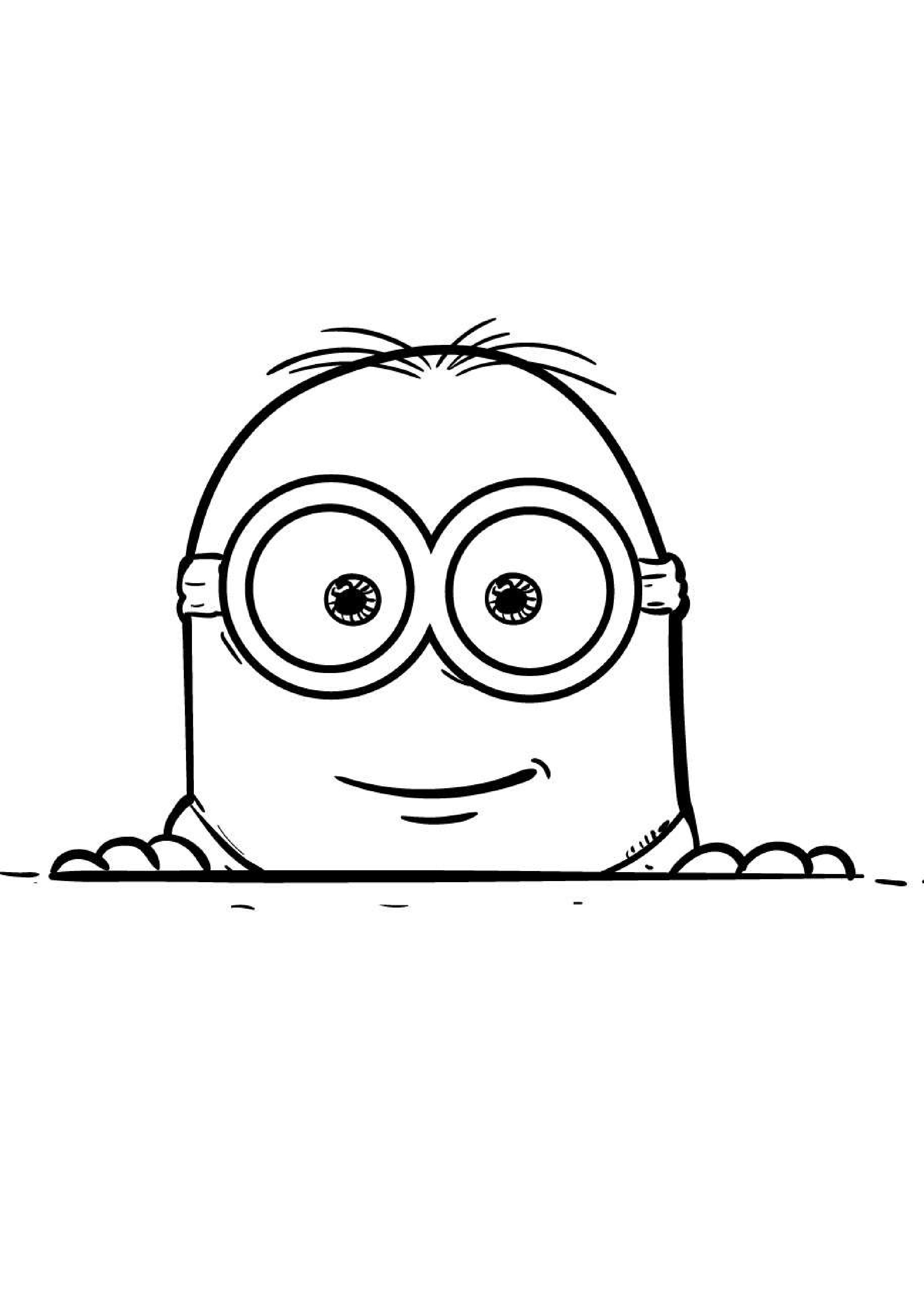 coloriage-minion-gratuit