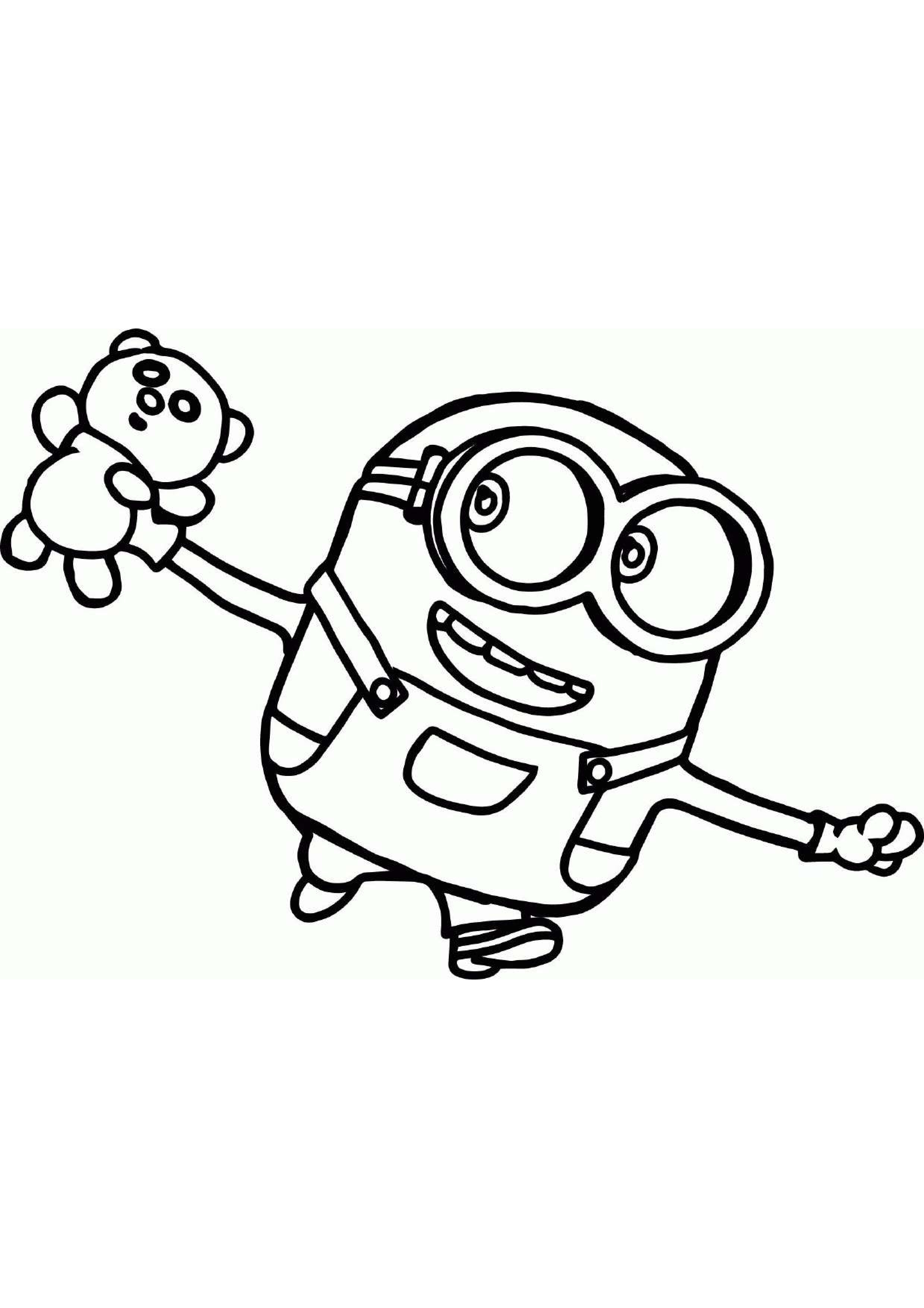 coloriage-minion-imprimer