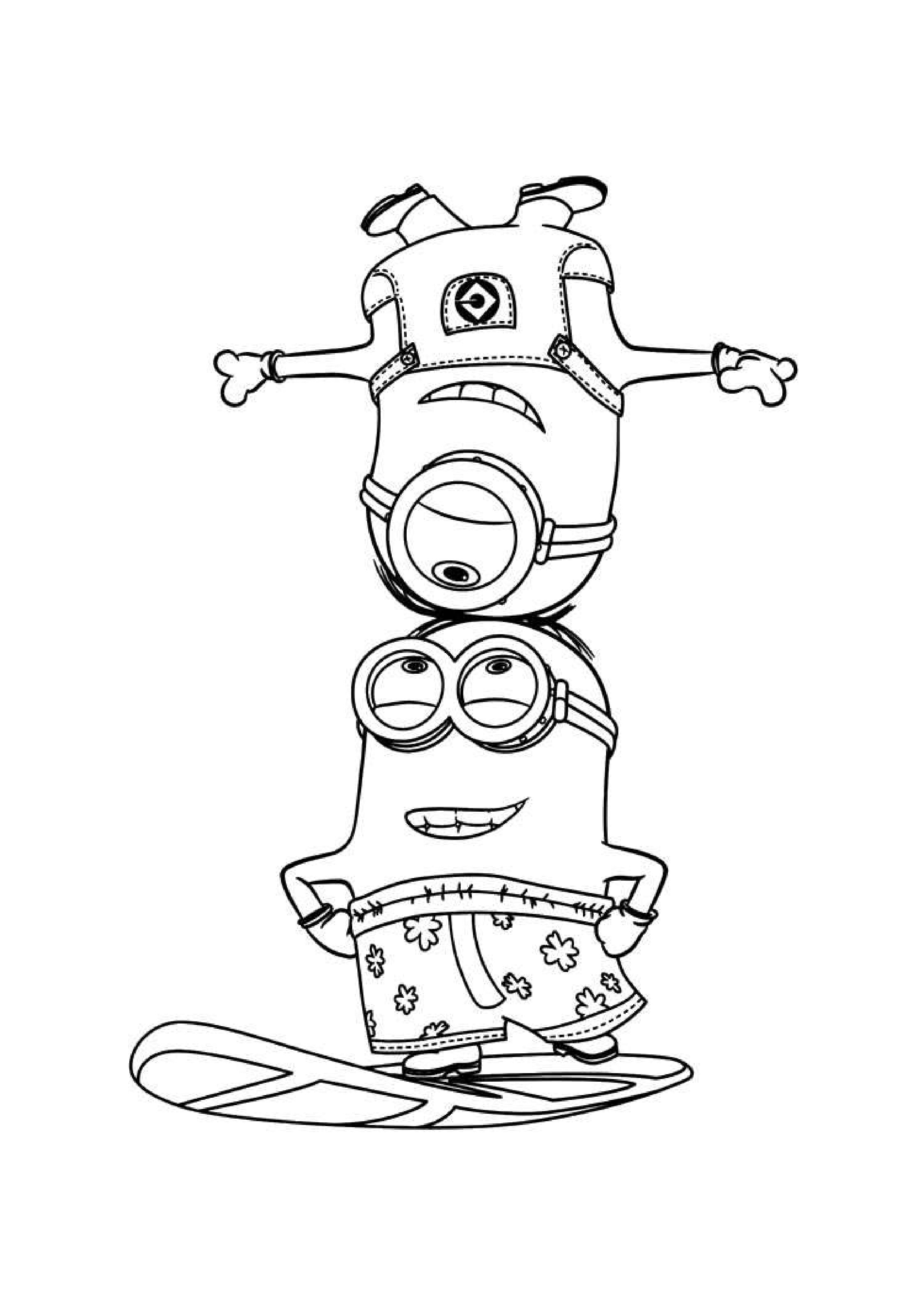 coloriage-minion