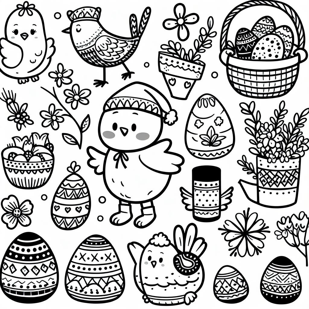 coloriage-oeuf-paques