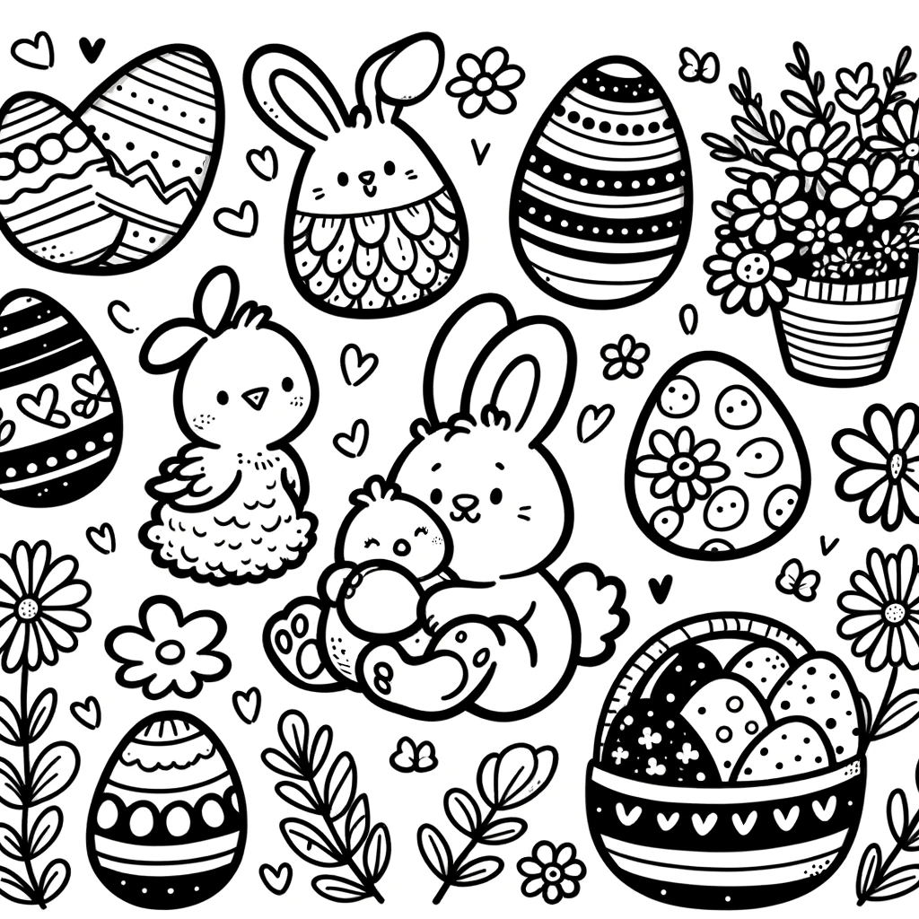 coloriage-oeuf-paques