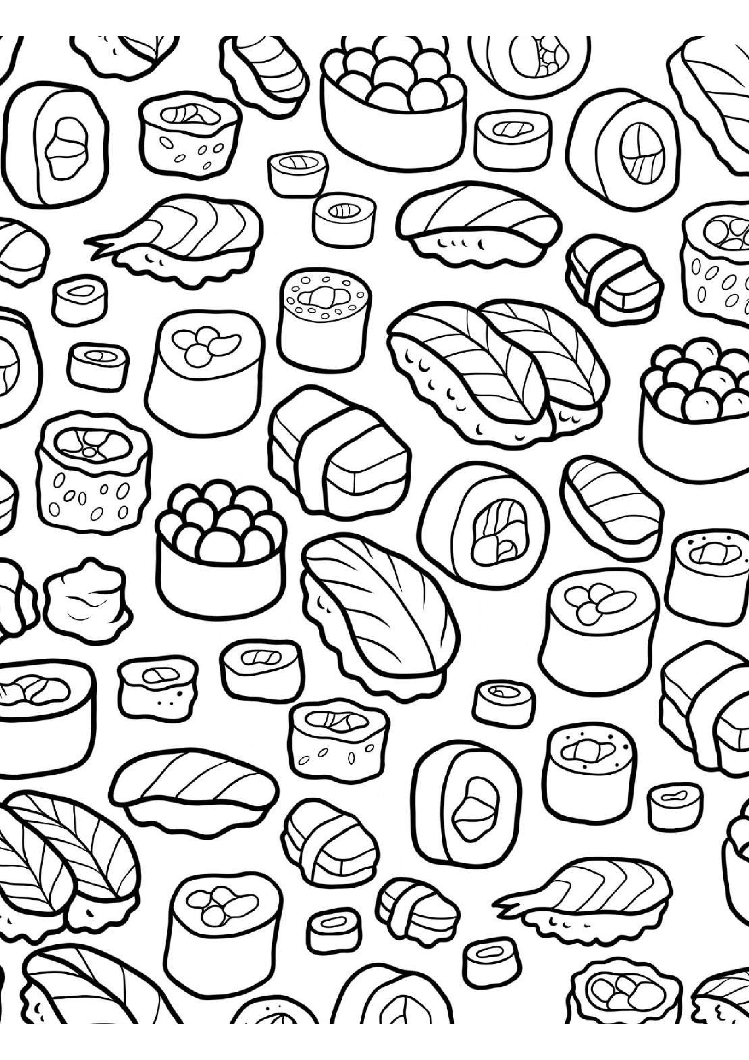 coloriage-sushi