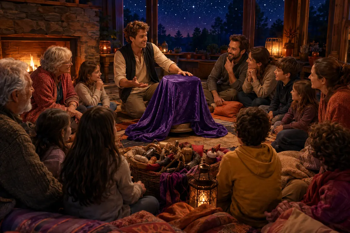 Énigmes mode animateur et grand groupe en famille : 20 défis interactifs
