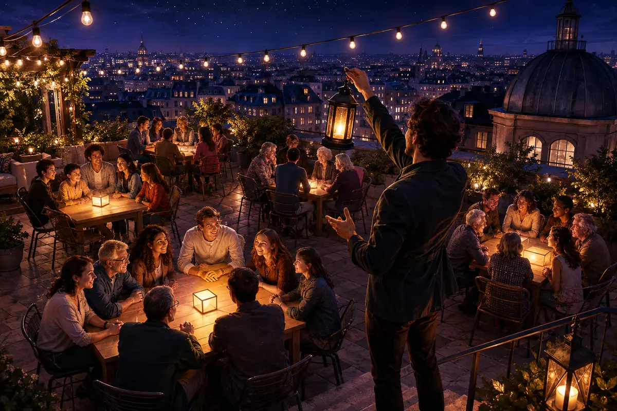 Énigmes mode animateur et grand groupe pour une soirée : 25 défis interactifs