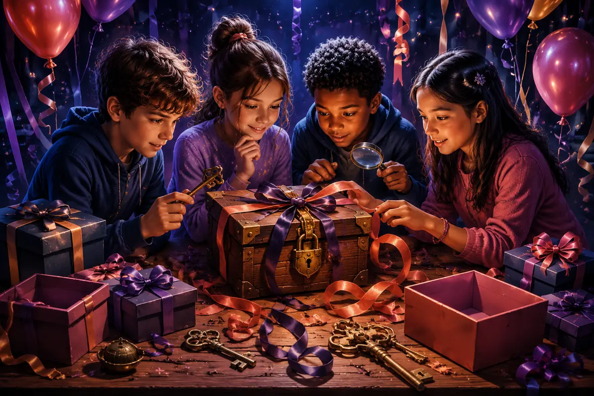 Énigmes Anniversaire 10-12 ans : 10 défis interactifs