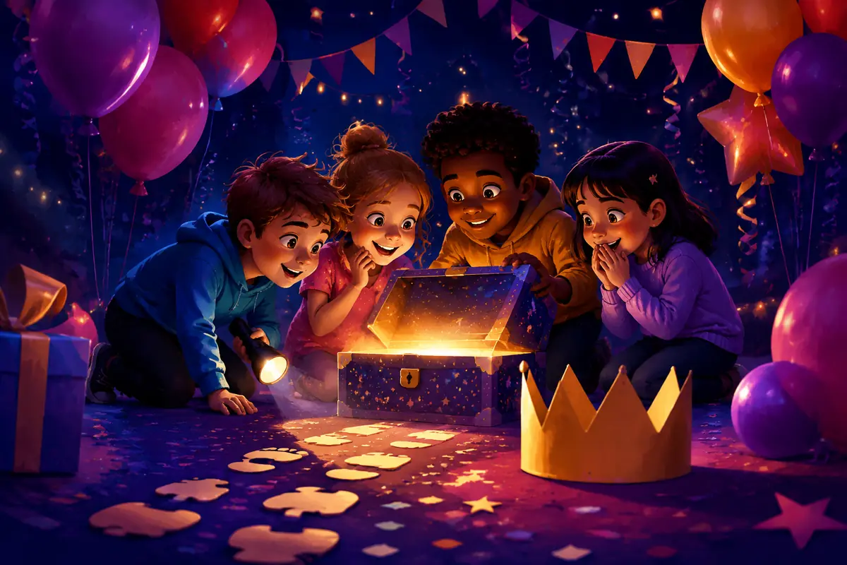 Énigmes Anniversaire 6-8 ans : 10 défis interactifs