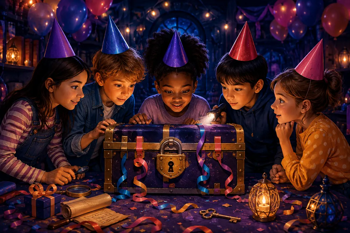 Énigmes Anniversaire 8-10 ans : 10 défis interactifs