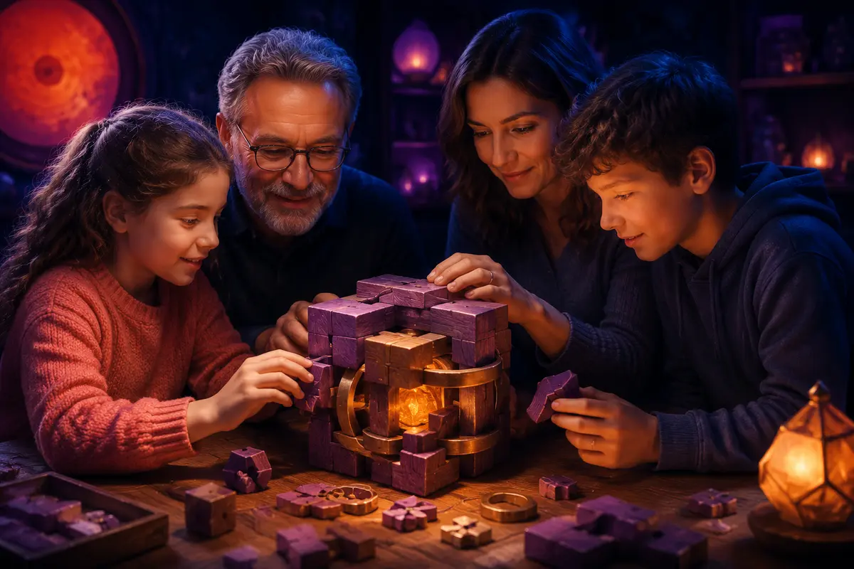 Casse-têtes en famille : 20 défis interactifs