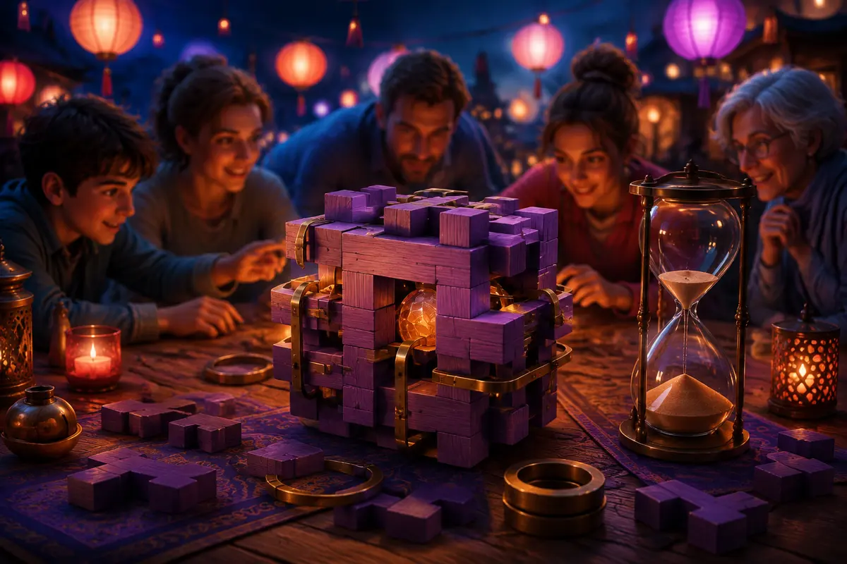 Casse-têtes pour une soirée : 25 défis interactifs