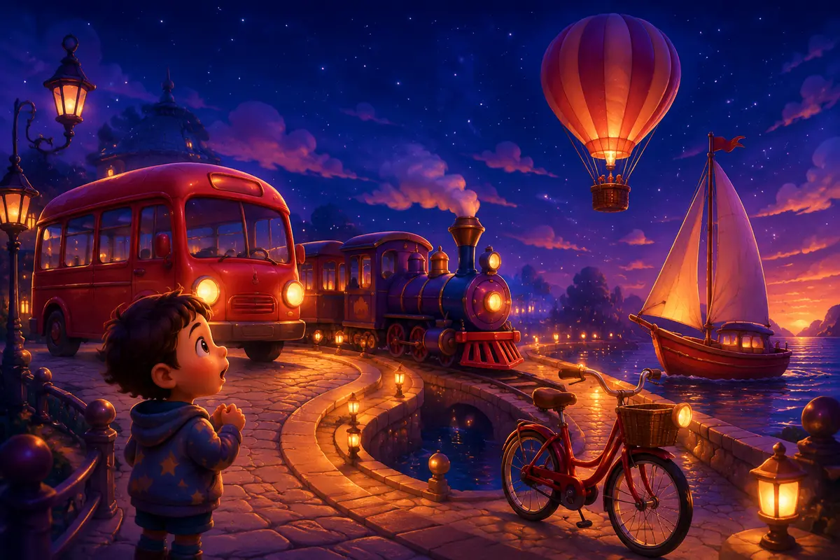 Devinettes transports 3-5 ans : 12 jeux avec réponses
