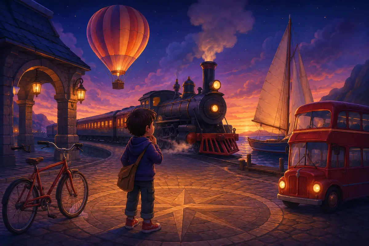 Devinettes transports 6-8 ans : 15 jeux avec réponses