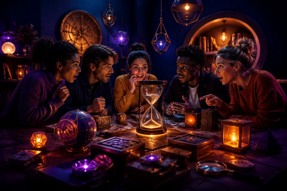 Énigmes en 60 secondes pour une soirée : 25 défis interactifs
