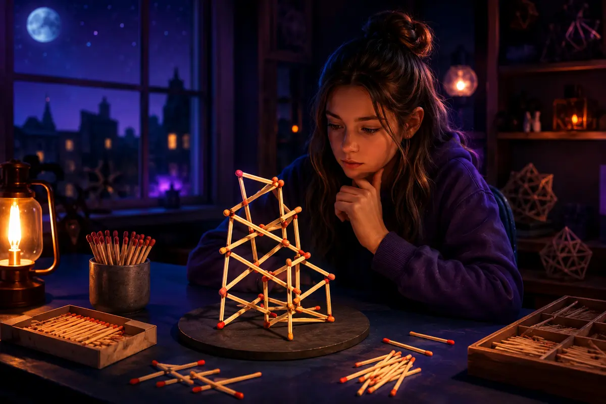 Énigmes d'allumettes 12-14 ans : 20 défis interactifs