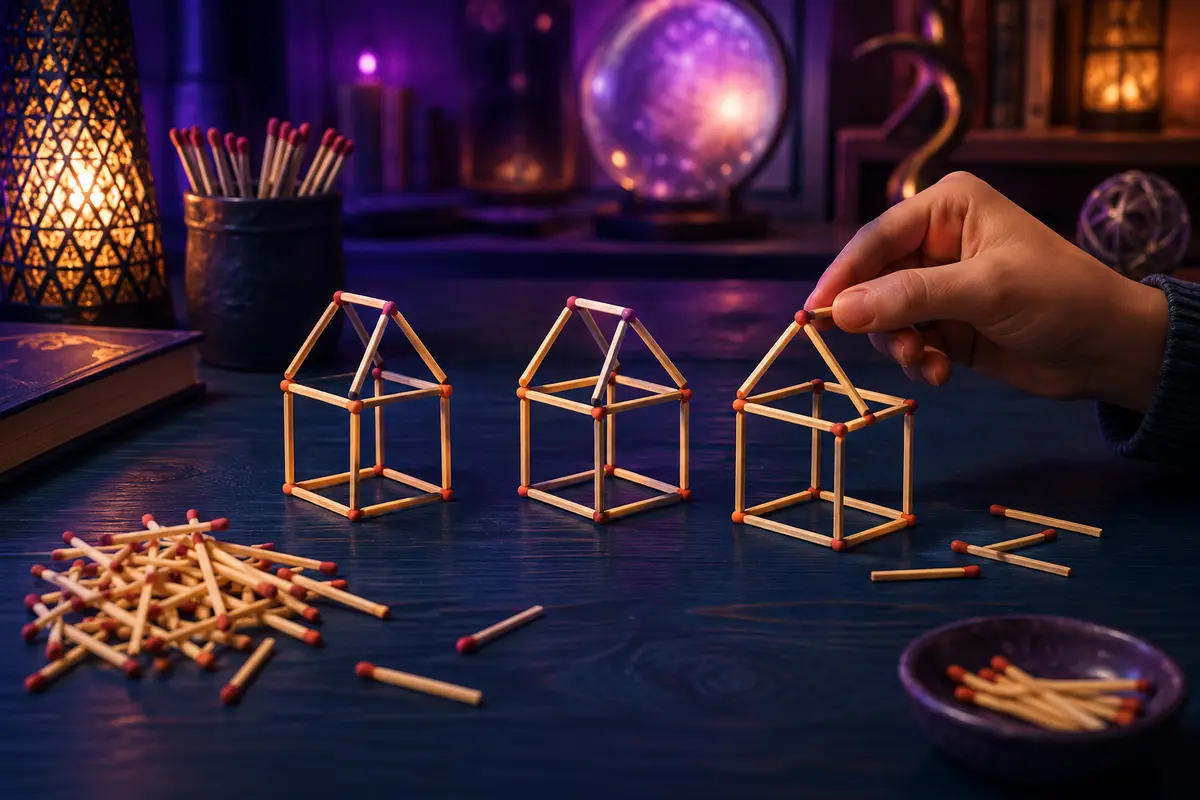 Énigmes d'allumettes facile : 20 défis interactifs