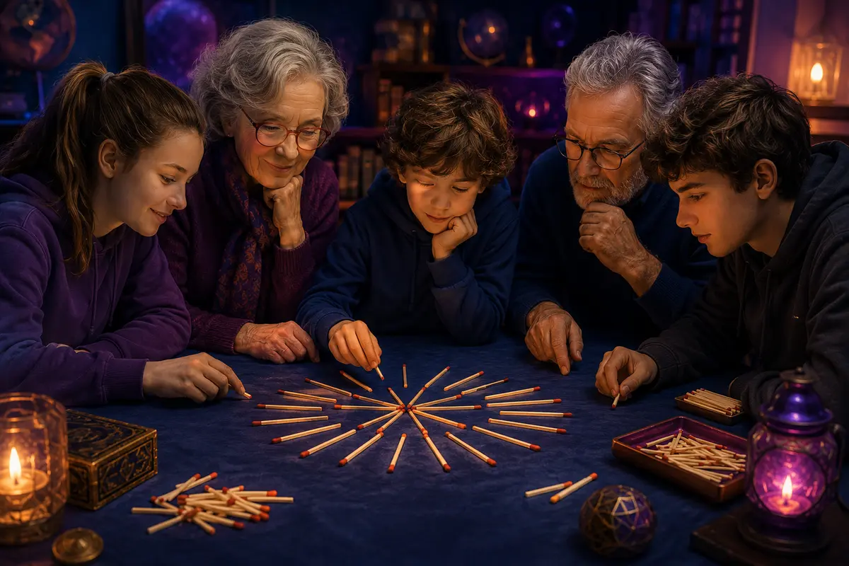 Énigmes d'allumettes en famille : 20 défis interactifs