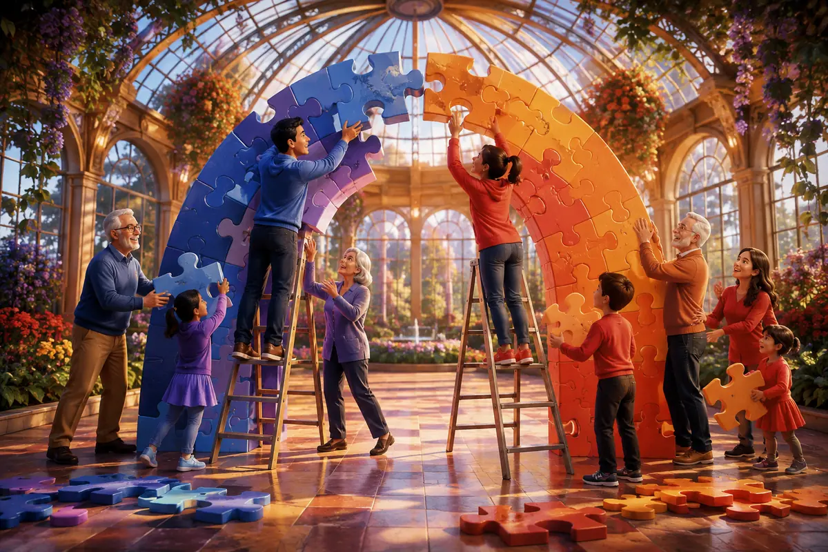 Énigmes en équipes en famille : 20 défis interactifs