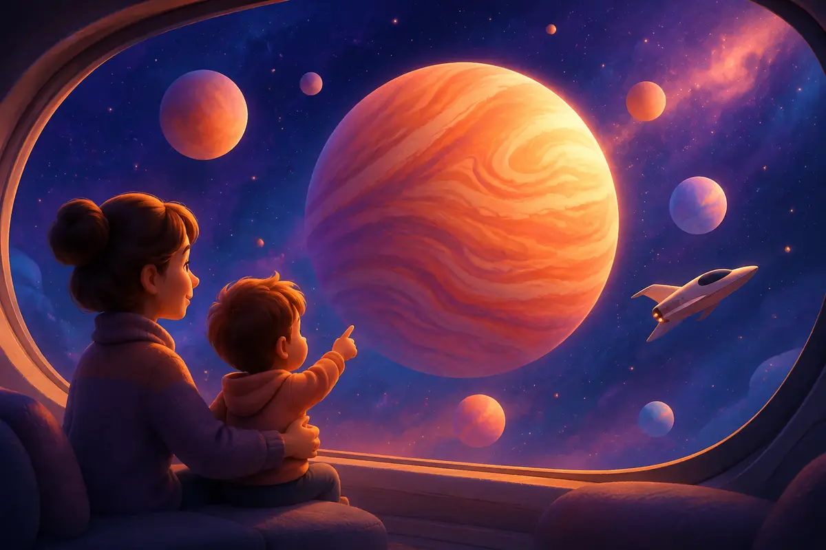 Devinettes espace et planètes 3-5 ans : 10 défis interactifs