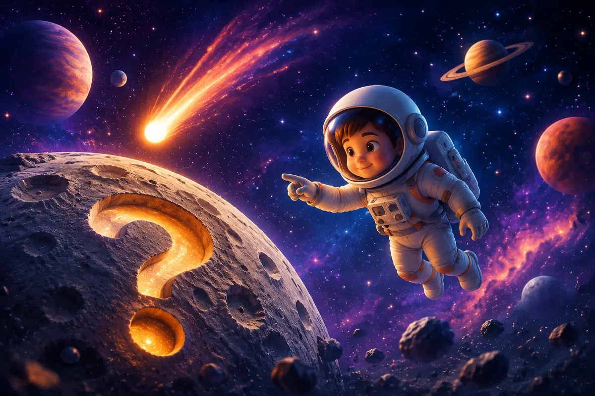 Devinettes espace et planètes 6-8 ans : 15 défis interactifs