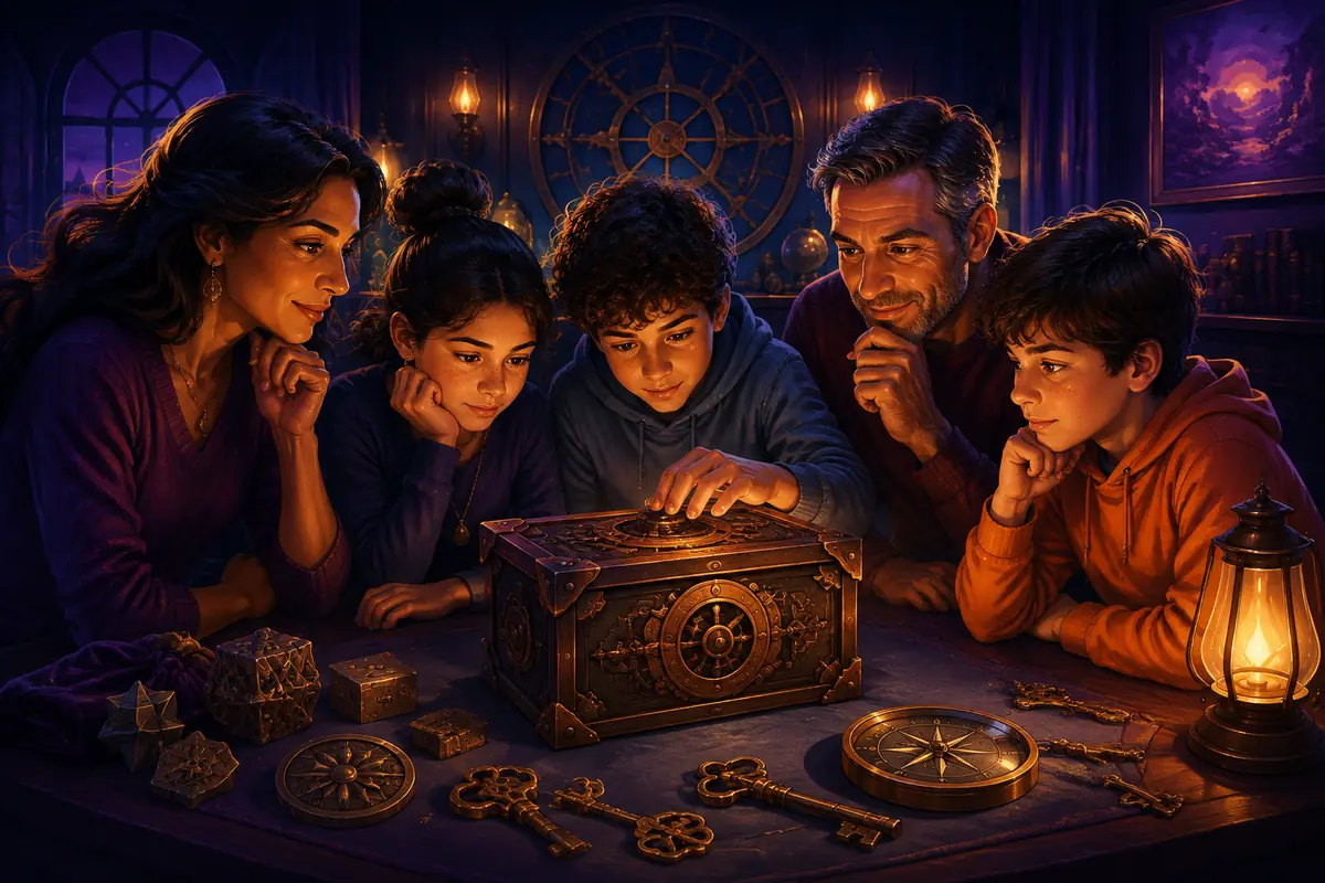 Énigmes en famille 10-12 ans : 20 défis interactifs