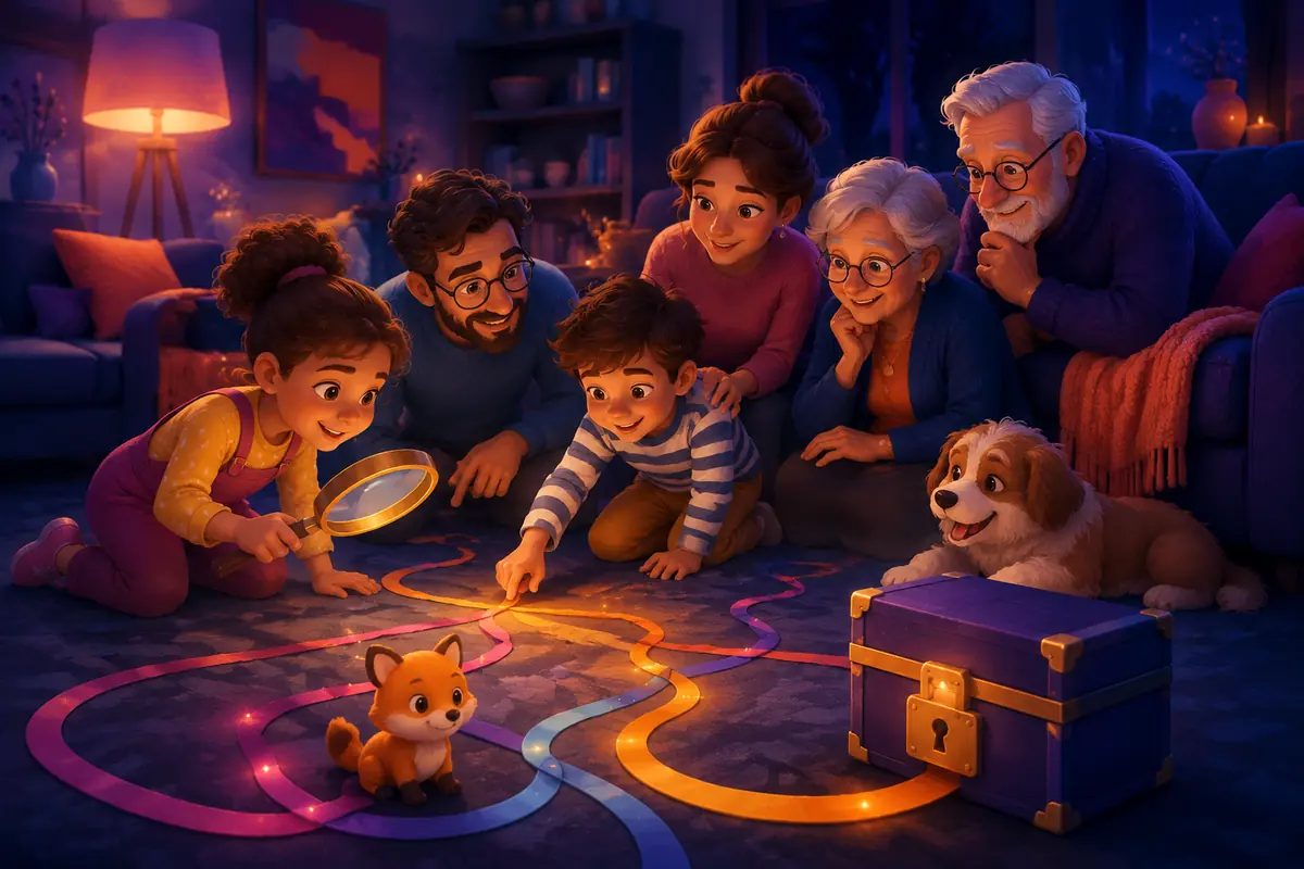 Énigmes en famille 6-8 ans : 15 défis interactifs