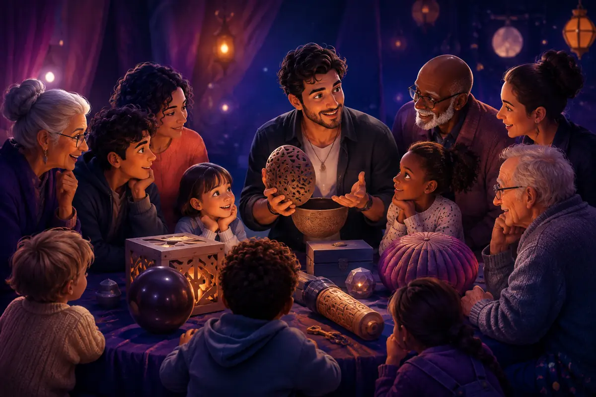 Énigmes en famille mode animateur : 20 défis interactifs