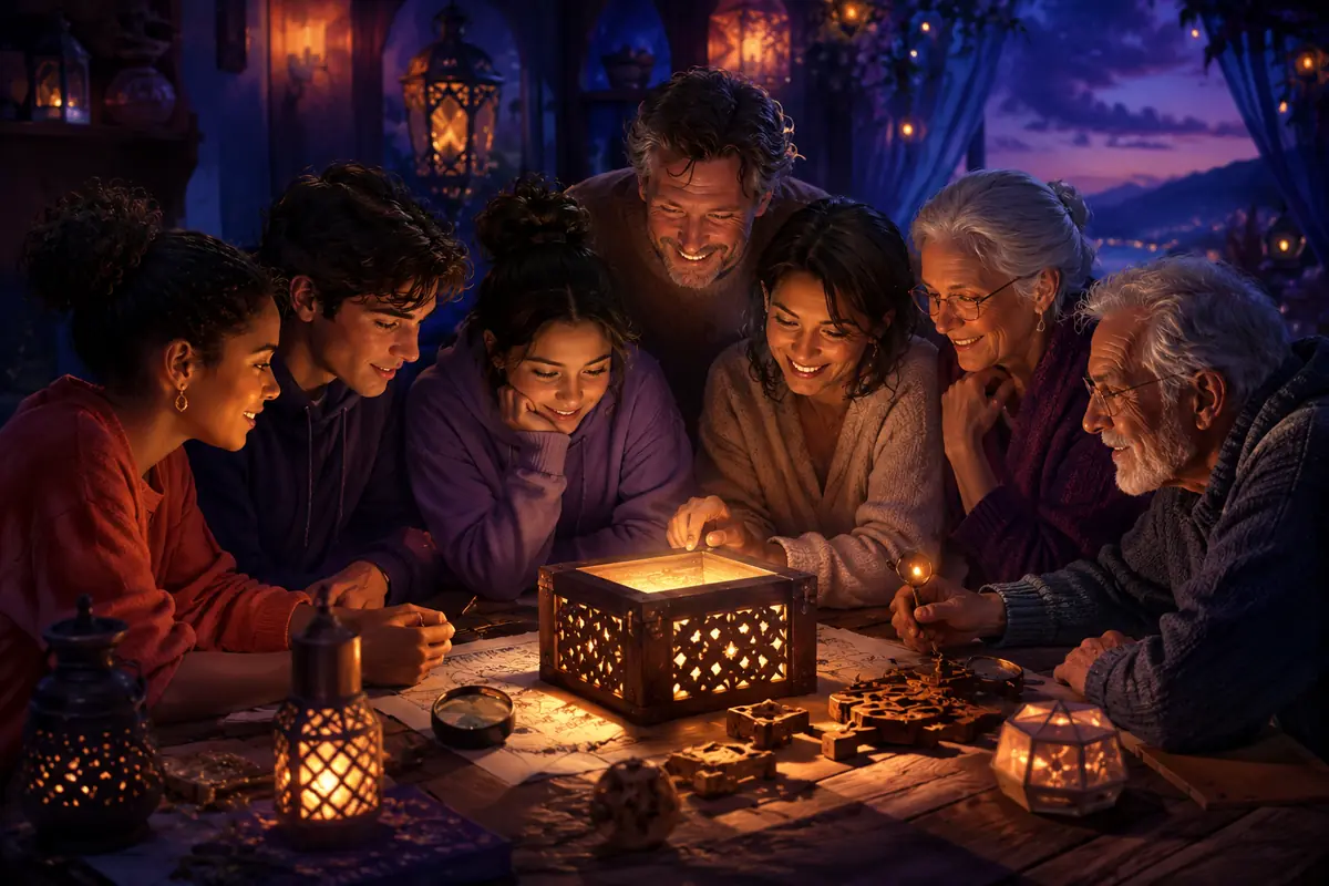 Énigmes en famille pour une soirée : 25 défis interactifs