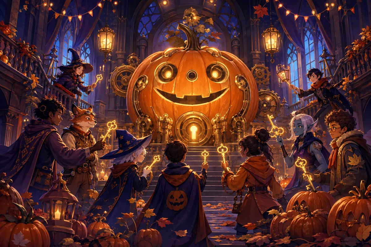 Énigmes Halloween grand défi : 10 défis interactifs