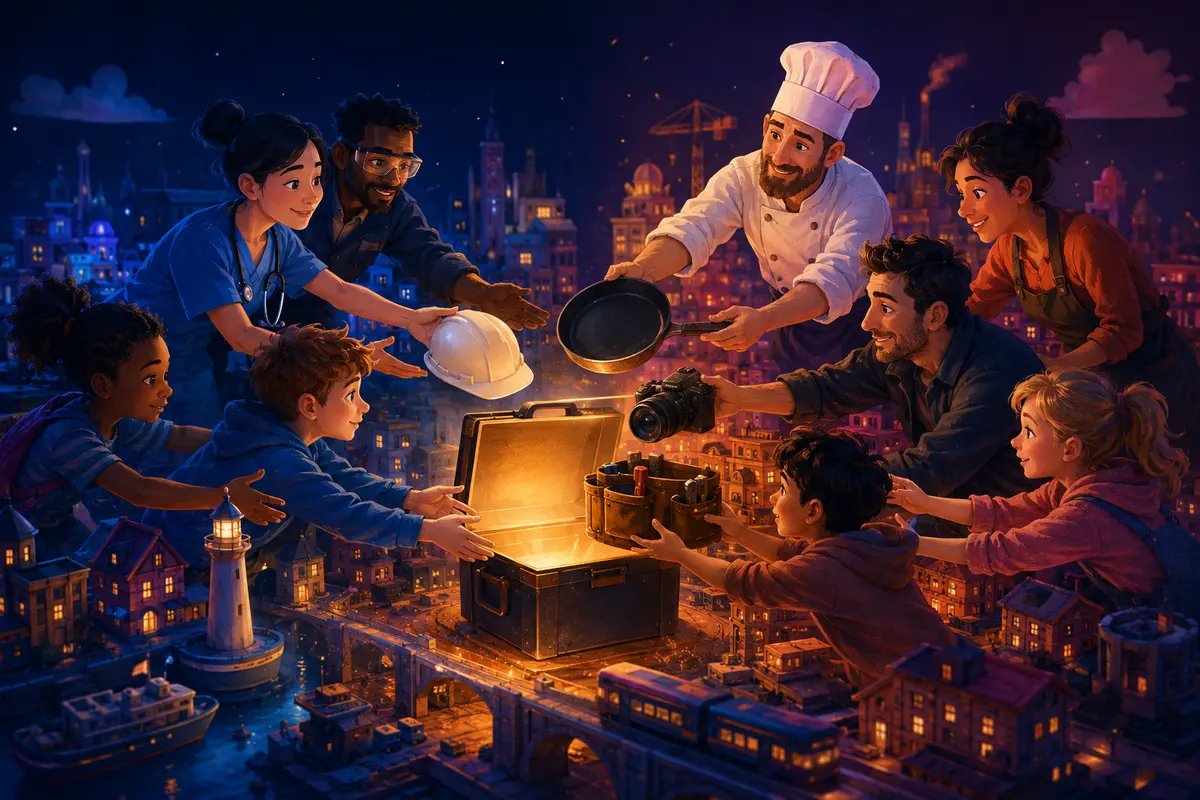 Devinettes métiers 8-10 ans en équipes : 17 défis interactifs