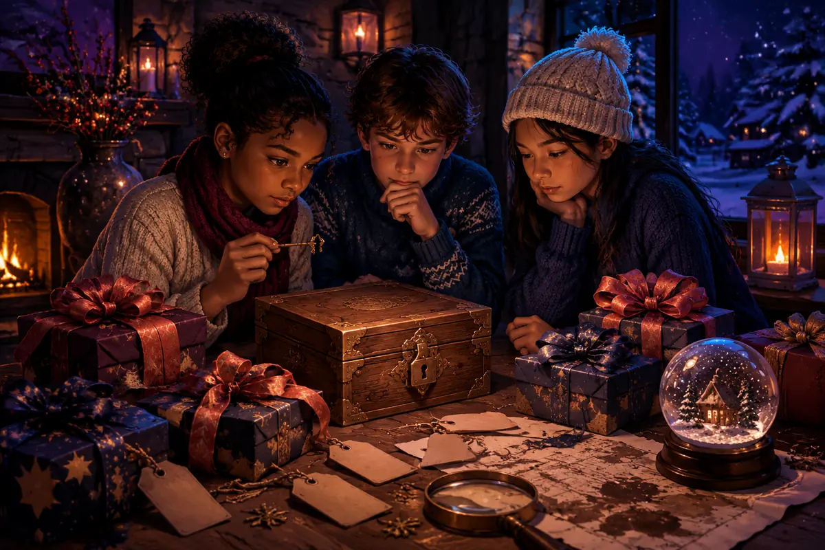 Énigmes Noël 10-12 ans : 10 défis interactifs
