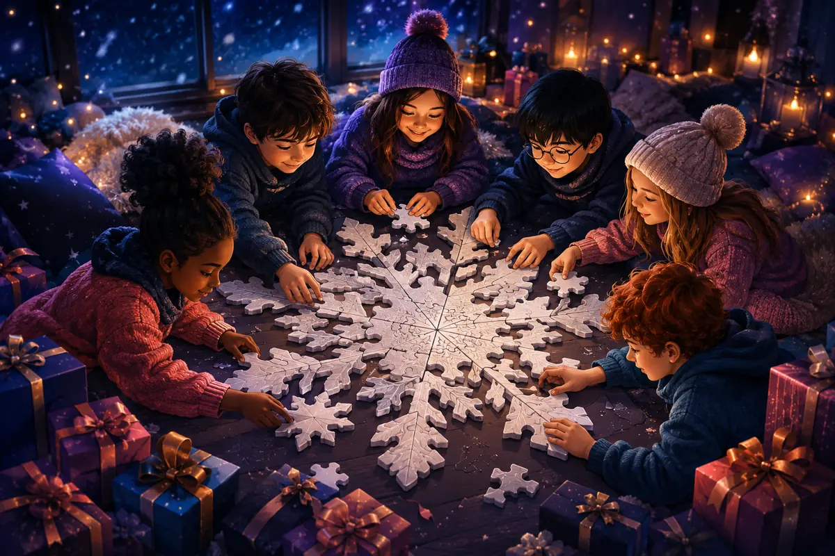 Énigmes Noël 8-10 ans en équipes : 10 défis interactifs