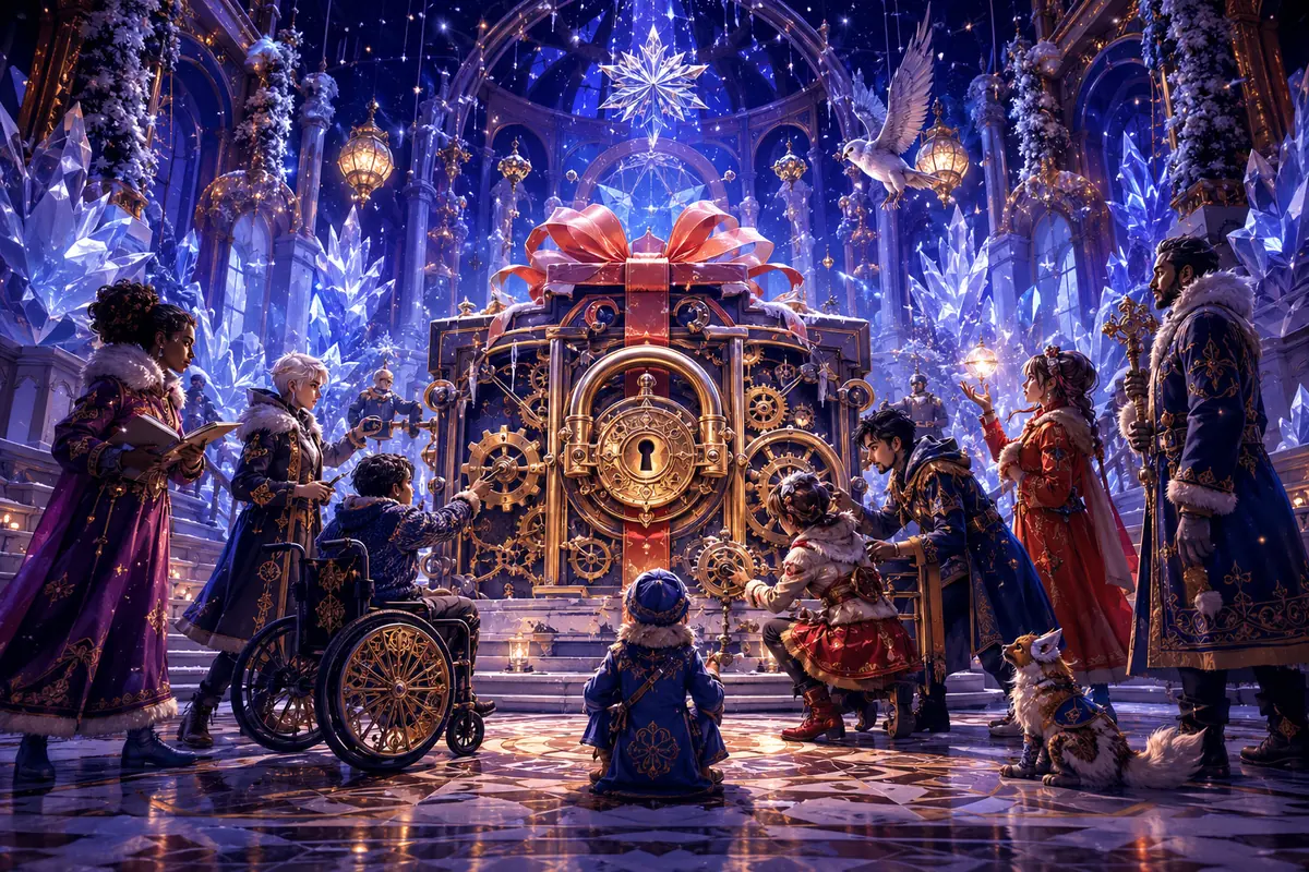 Énigmes Noël grand défi : 10 défis interactifs