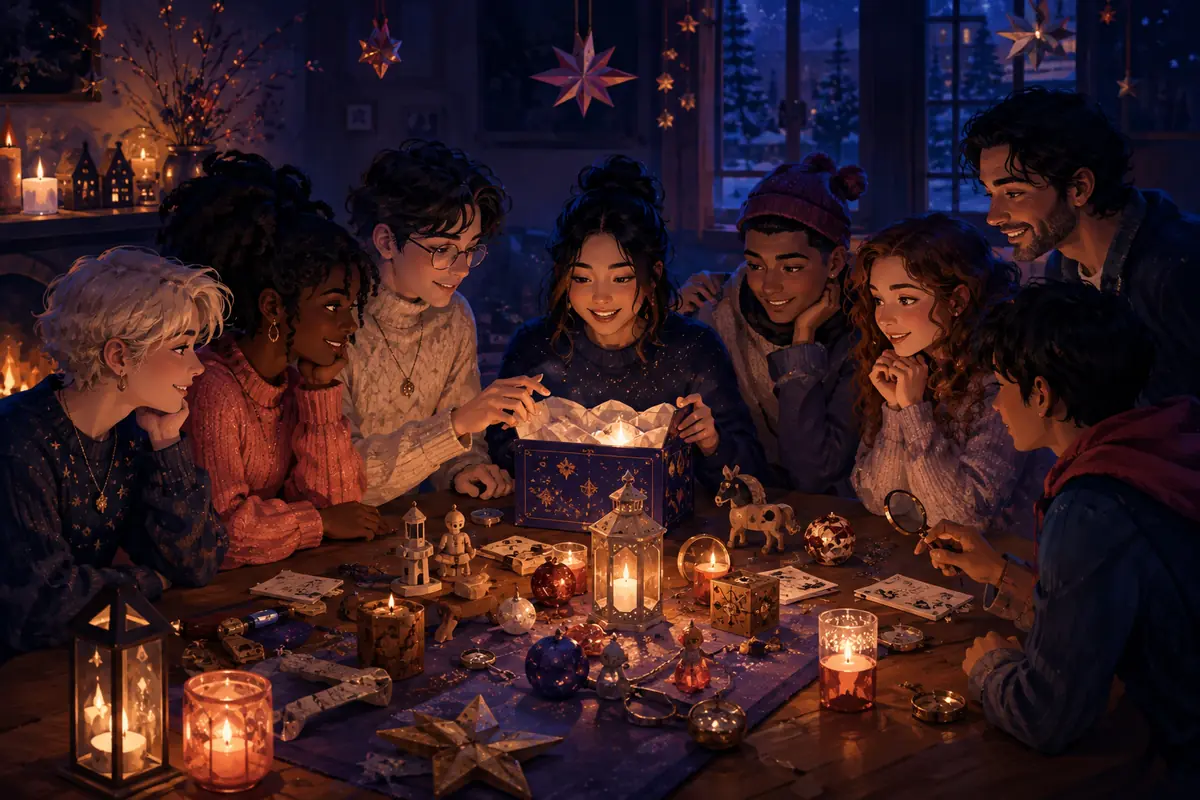 Énigmes Noël pour une soirée : 10 défis interactifs