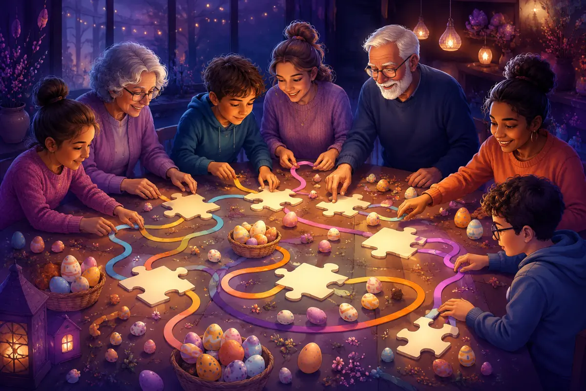 Énigmes Pâques en équipes : 10 défis interactifs