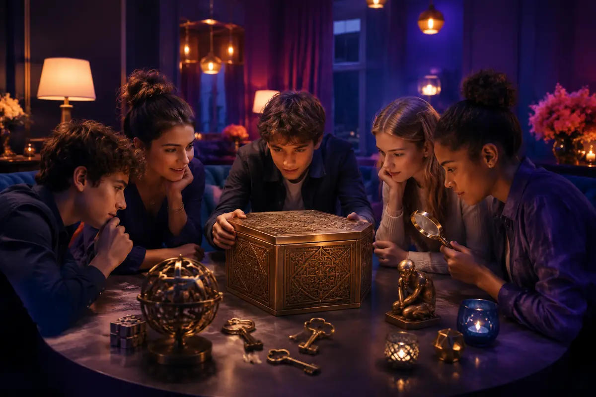 Énigmes en soirée 10-12 ans : 20 défis interactifs