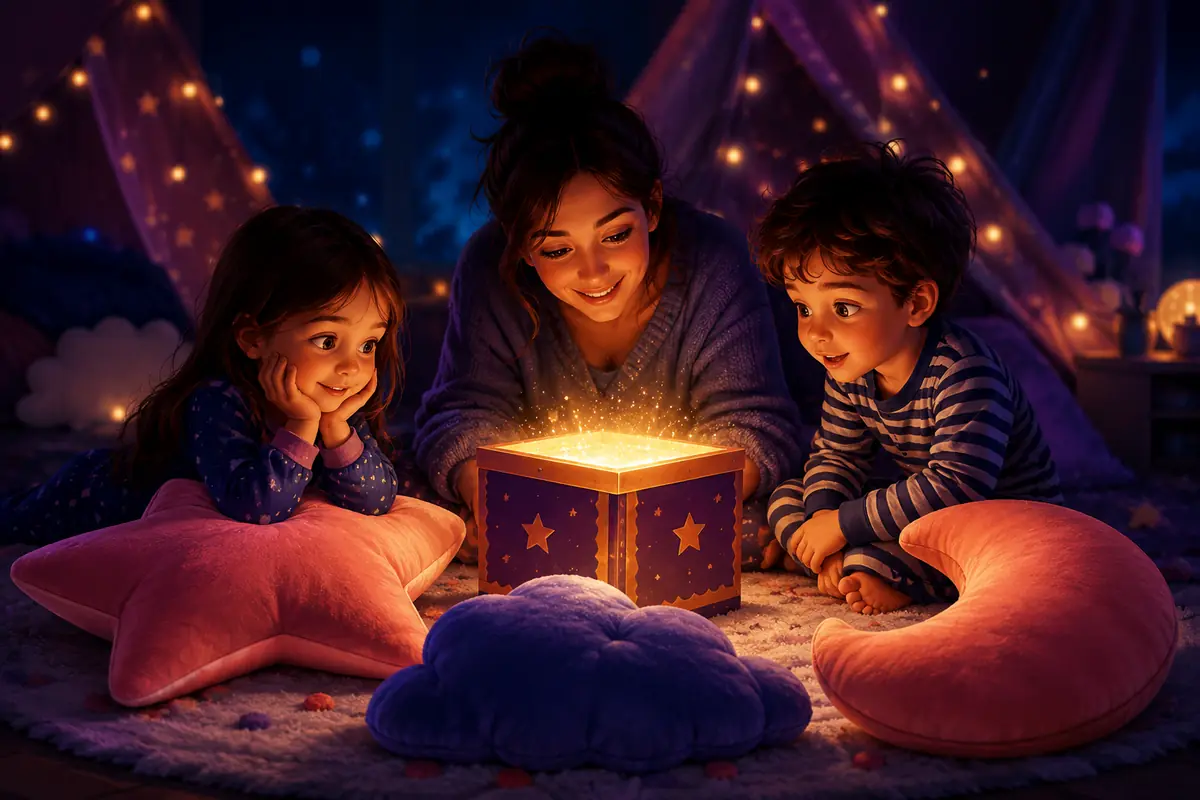 Énigmes en soirée 3-5 ans : 12 défis interactifs