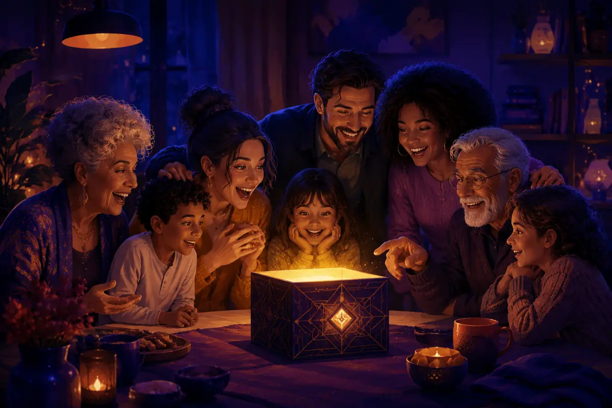 Énigmes en soirée en famille : 20 défis interactifs