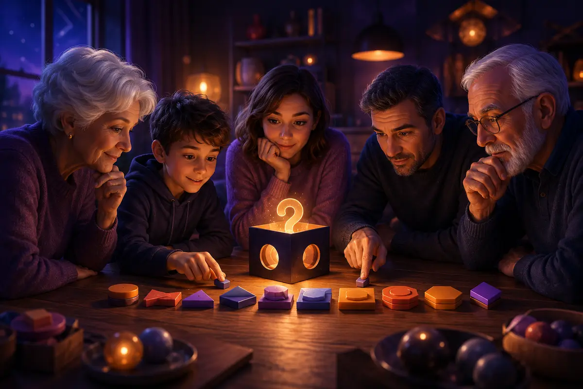 Suites logiques en famille : 20 défis interactifs